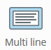 Multi line element icon